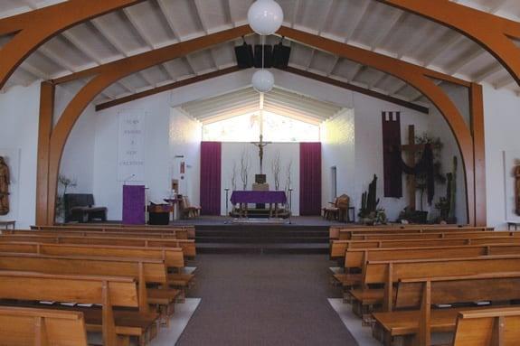 Our Lady of Malibu interior