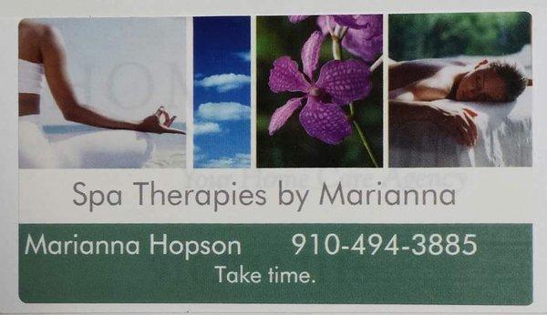 Facials, waxing , glycolic peels, body scrubs, lymphatic drainage, reflexology, hot stone and aromatherapy.