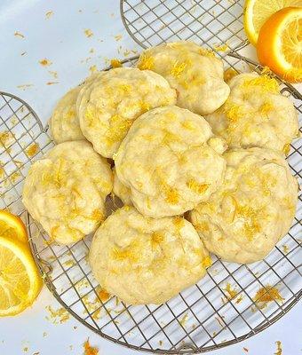 Seasonal Lemon Ginger Cookies