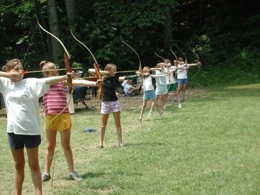 Archery class