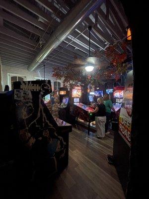 Arcade upstairs