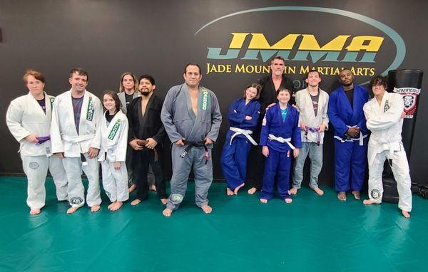 BJJ class at JMMA