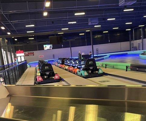 Indoor go carts