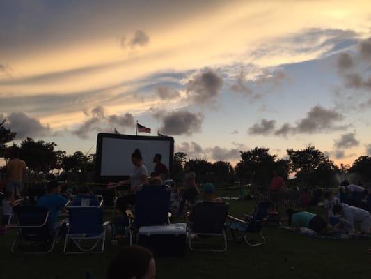 Valor Park Outdoor Movie