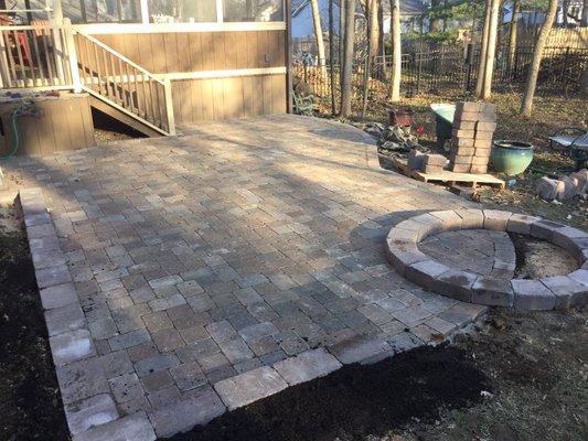 Custom paver patios