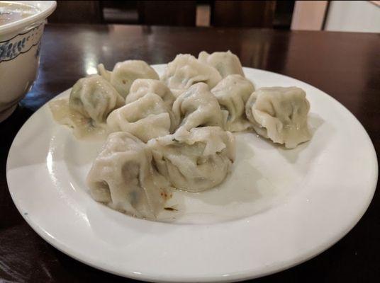 Steamed dumplings