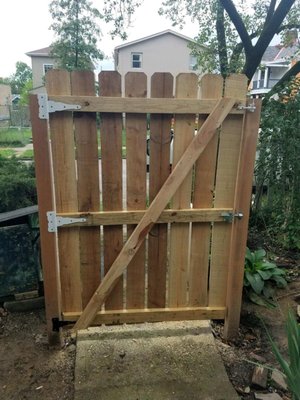 Gate install completed by Mod Squad