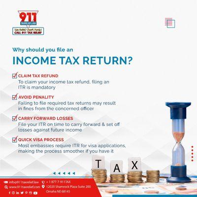 Wondering why you should file an income tax return? Filing helps you claim tax refunds, avoid penalties, carry forward losses!