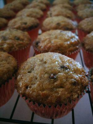 A house favorite: Chocolate Chip Banana Muffins