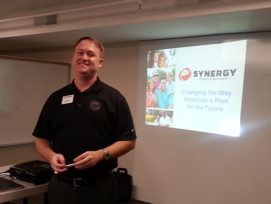 Don Rice of Synergy Financial Partners. Http://sfplivingbenefits.com businesses owners become their own insurance & bank