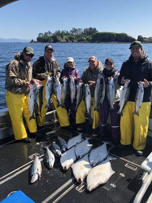 When they aren't working, you will catch Kathy and Tom out fishing with their friends.