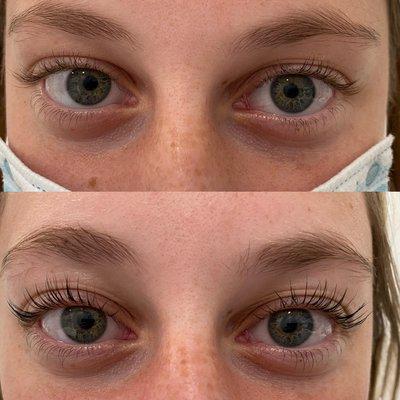 Lash lift by Heather