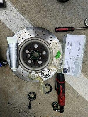 2007 Mercedes-Benz C230 wheel bearing replacement