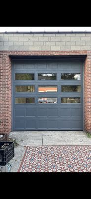 Overhead garage door