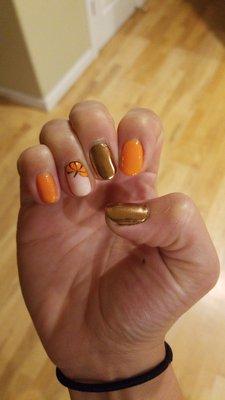 Love love love my Fall nails! Thank you Mia!