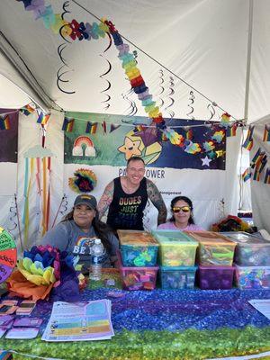 Our NPs Jon (Tempe office & virtual) and Melissa (North PHX office and virtual) with our patient services manager, Delfina.