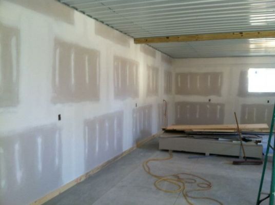 Sheetrock work