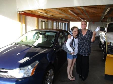 First time car buyer who came to us for financing. She did everything on her own! Way to go!