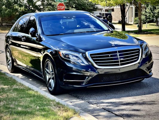 S Class Mercedes with the Maybach Executive Package