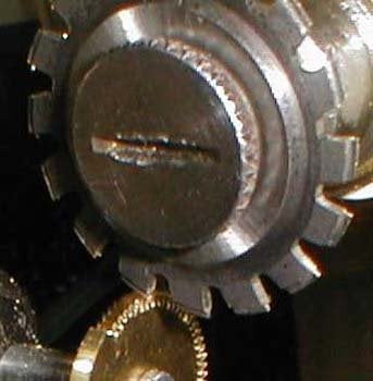 cutting watch wheel teeth