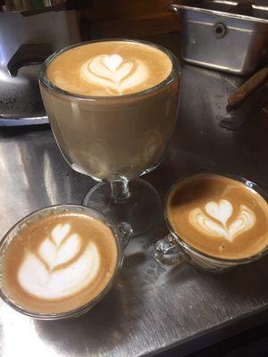 Delicious latte