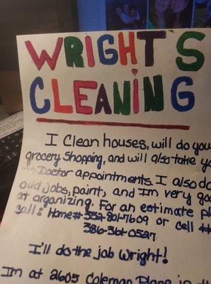 Wright's Cleaning