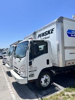 Our 16' Box truck with a tuck away lift gate. 954.904.2198