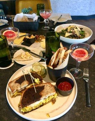 Started our meal with Farm House Cheese Plate. We had an amazing Reuben Sandwich with Truffle Fries & Winter Citrus Salad!