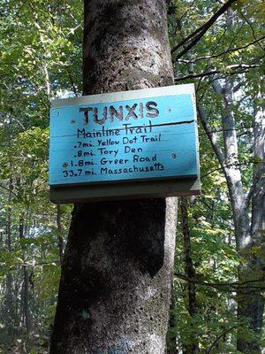 Tunxis Trail.