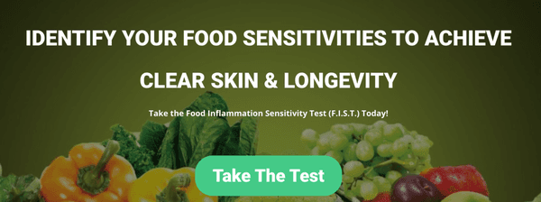 Come get a Food Sensitivity Test done for clear skin!