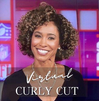 ESPN's Sage Steele-Virtual Curly Cut