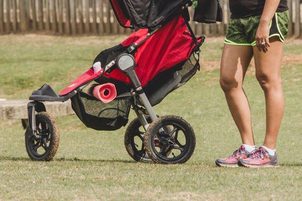 Empower yourself with our Stroller Strides / Stroller Barre classes in Marietta, GA 5 days a week!