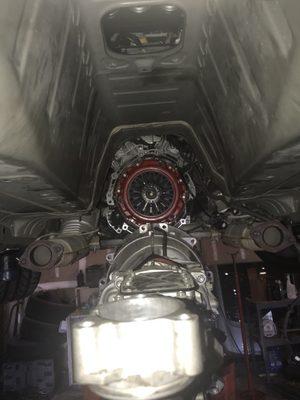 370z transmission reinstalling