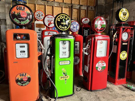 Custom gas pump restorations