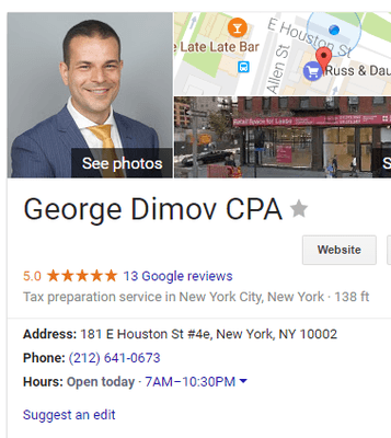 Nothing but 5-star reviews on Google! Thank you to all our clients. Call (212) 641-0673