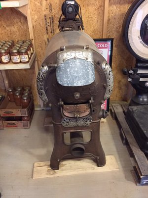 Antique peanut roaster