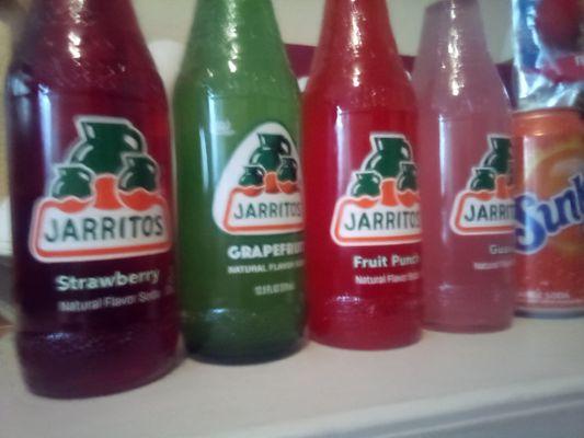 Jarritos all of them are 2.00 each