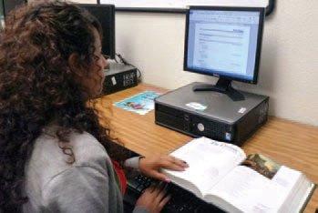 We have computer labs for student use, allowing for extra time on homework.