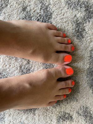 Toe Nails-Gel Pedicure