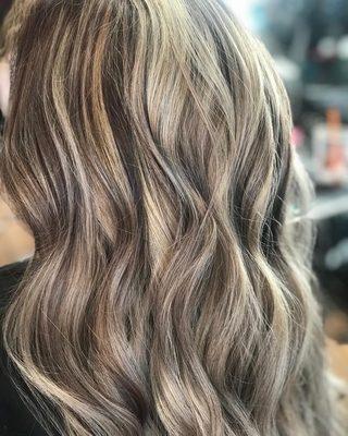 Beautiful color balayage