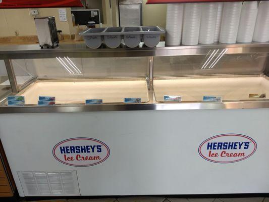 Yes, they have scoops of ice cream.