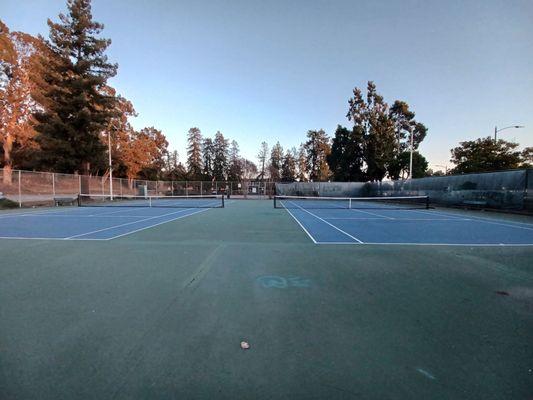 Tennis courts