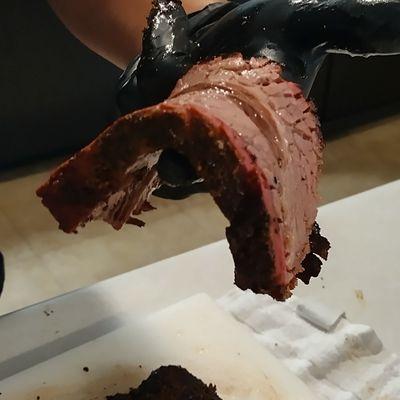 Brisket slice