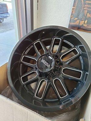 The set of rims I purchased at decatur tire