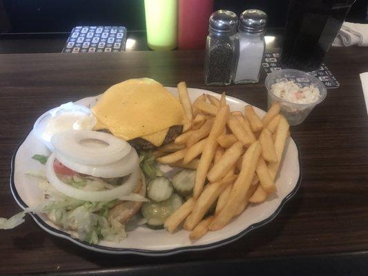 One of the best cali burgers in MN, only $8.55 look at it, Wendy's sucks. And they are quick!