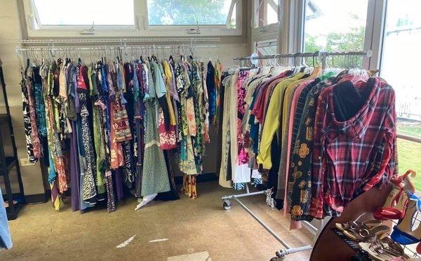 A variety of women's Aloha wear