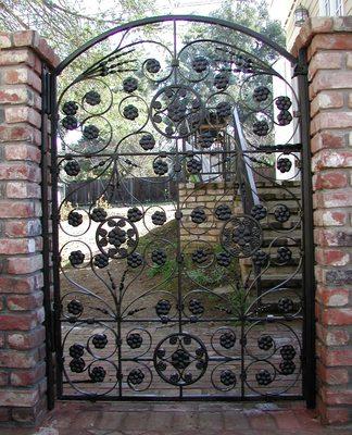 Wrought Iron Gate