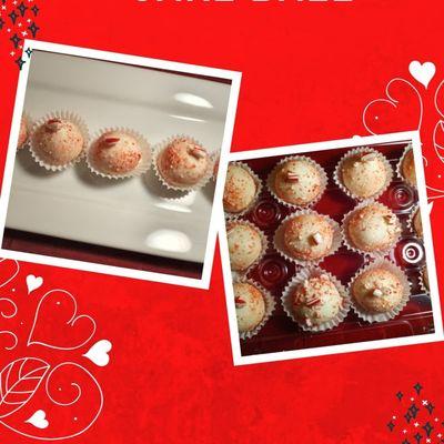 Peppermint Cake Balls