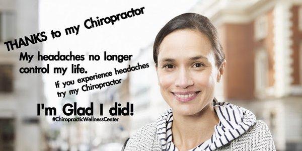 Chiropractic care can help with headaches.