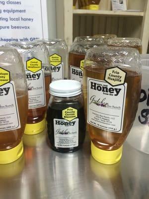 local Honey from Frio, Medina, Guadalupe,Comal, Gonzalez County